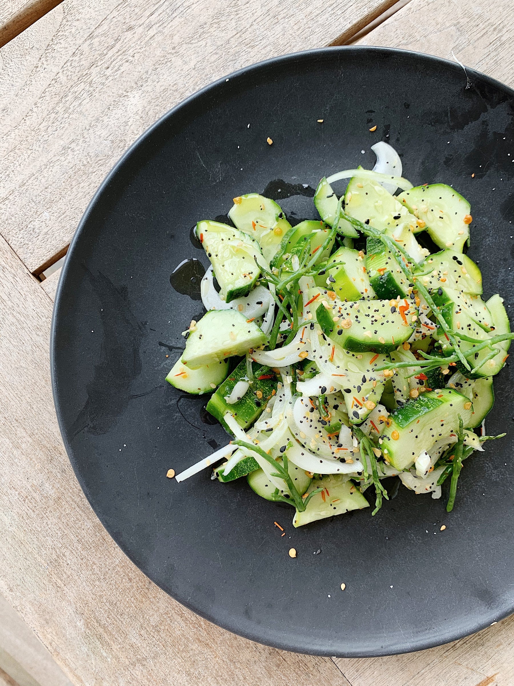 Spicy Cucumber Salad