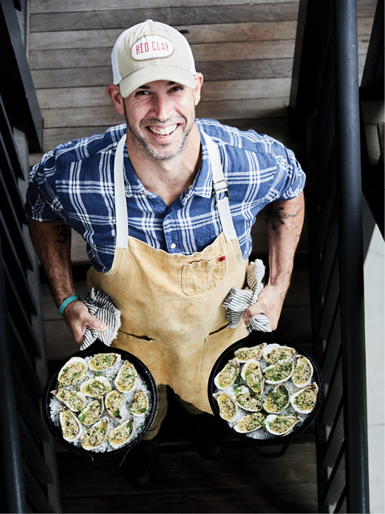 Grilled Or Baked Oysters With Furikake Butter
