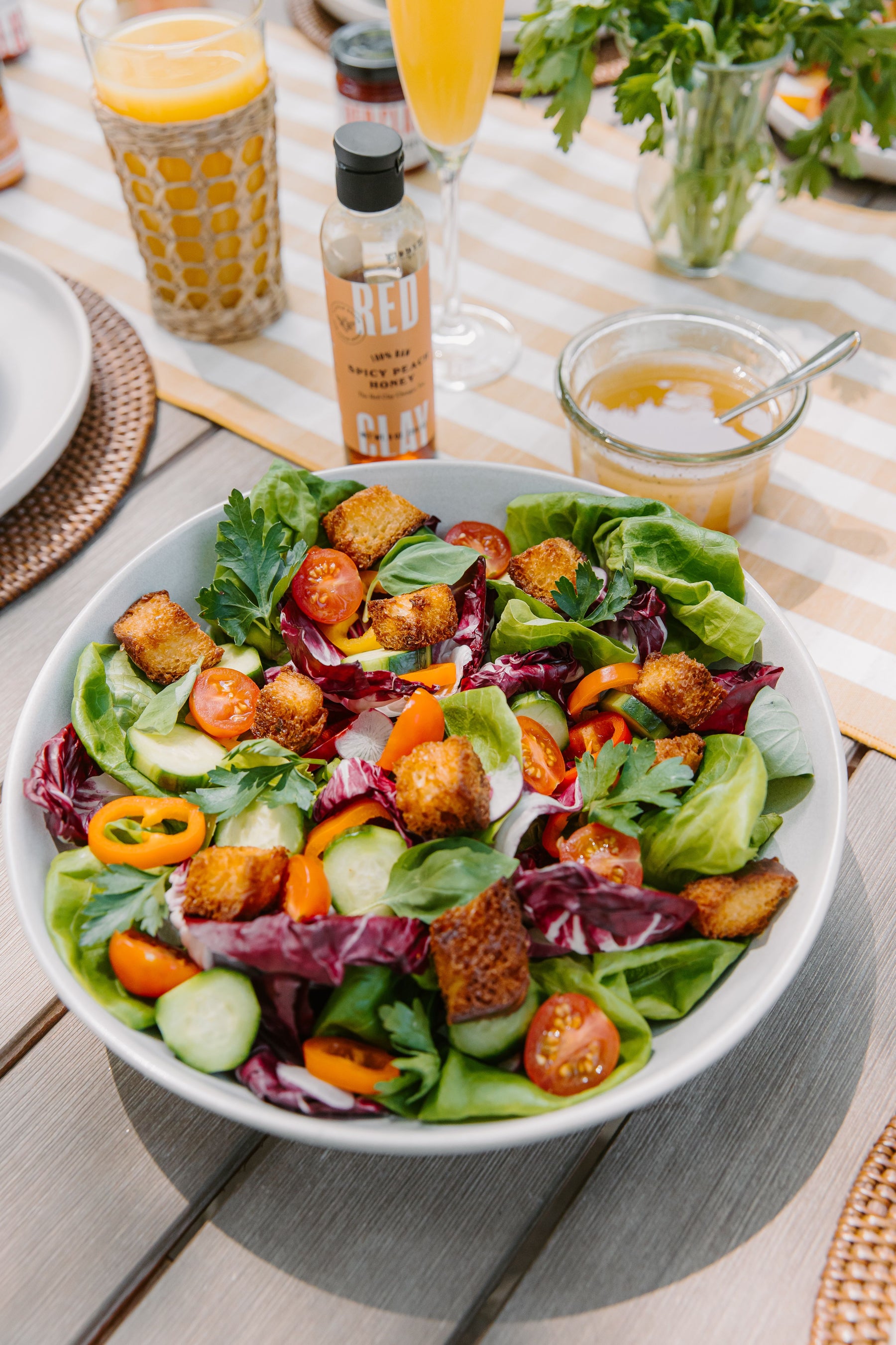 Spicy Peach Vinaigrette