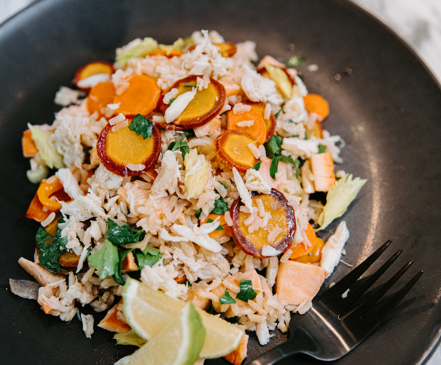Southern-Style Crab Rice