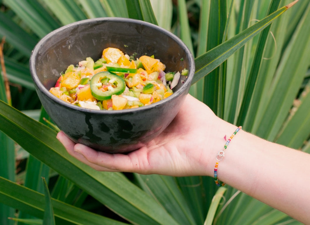 Spicy Peach Salsa