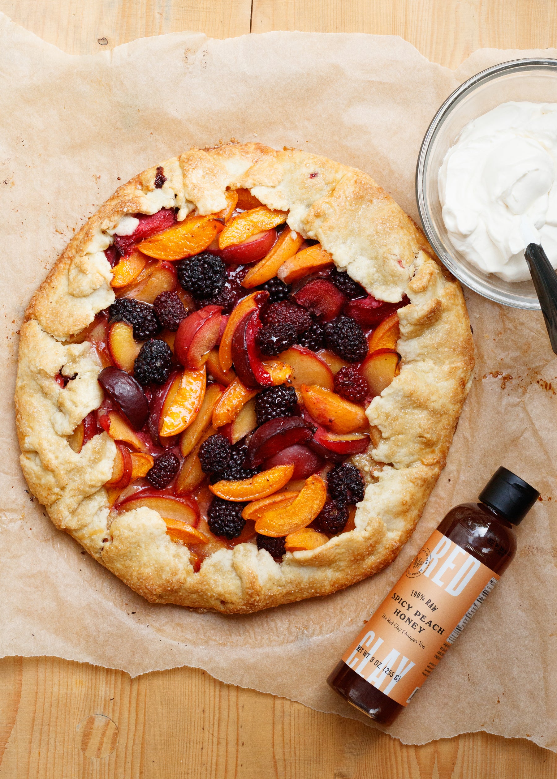 Amanda Frederickson's Spicy Peach Galette Recipe