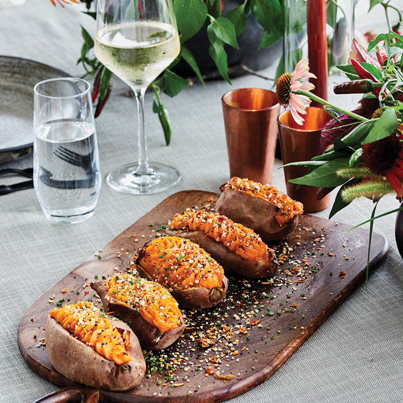 Twice-Baked Sweet Potatoes